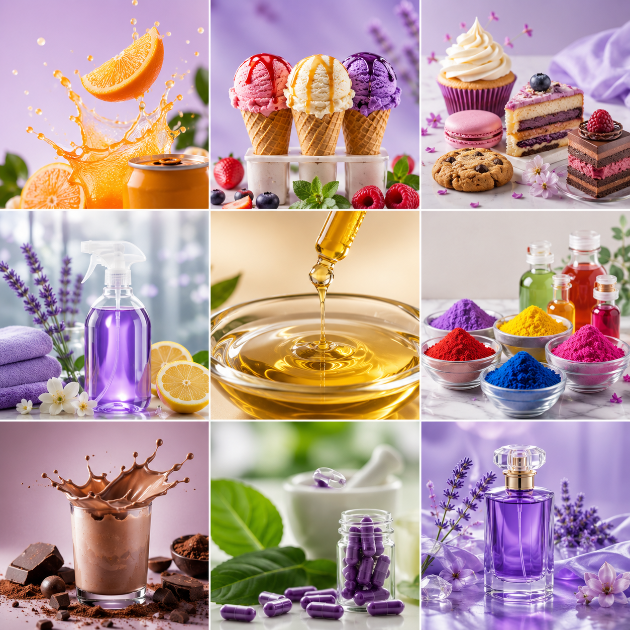 A complete portfolio of flavours, fragrances & ingredients